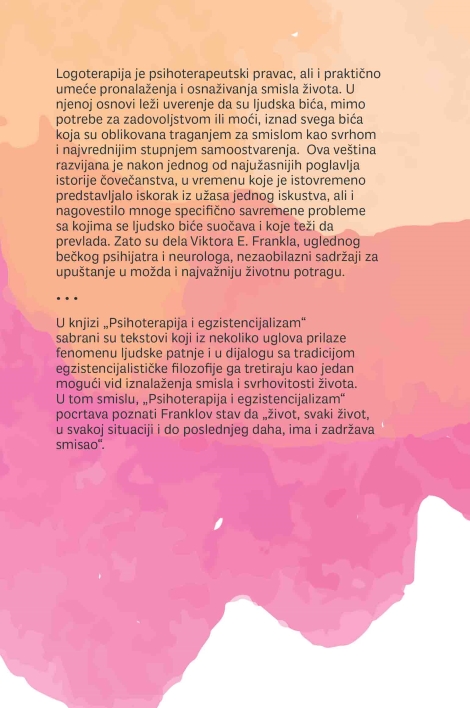 psihoterapija i egzistencijalizam viktor frankl
