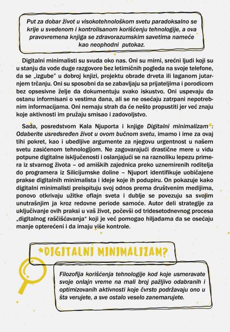 digitalni minimalizam kako da živite bolje sa manje tehnologije kal njuport