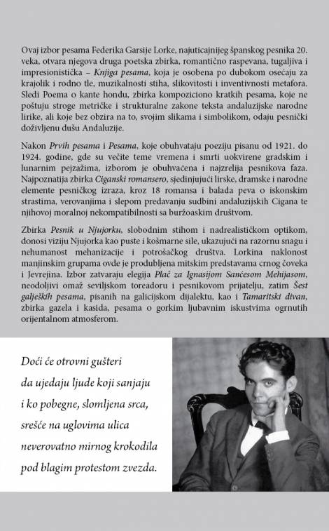 izabrane pesme federika garsija lorke federiko garsija lorka