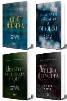 akcija 4 knjiige agate kristi (40 popusta) agata kristi