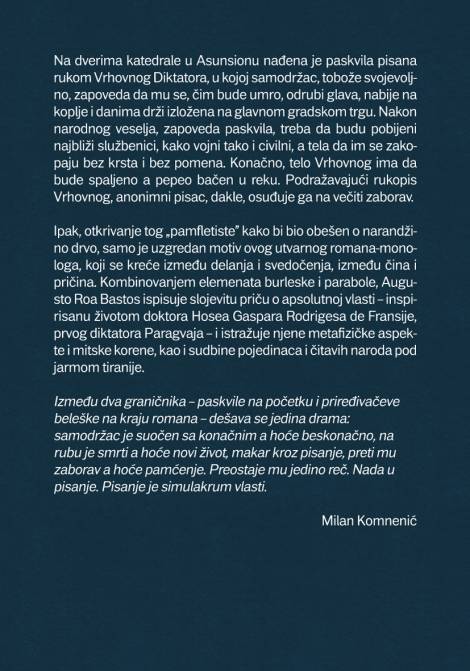 ja, vrhovni augusto roa bastos