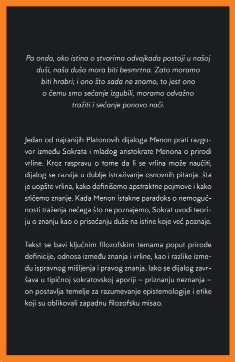 menon ili o vrlini platon