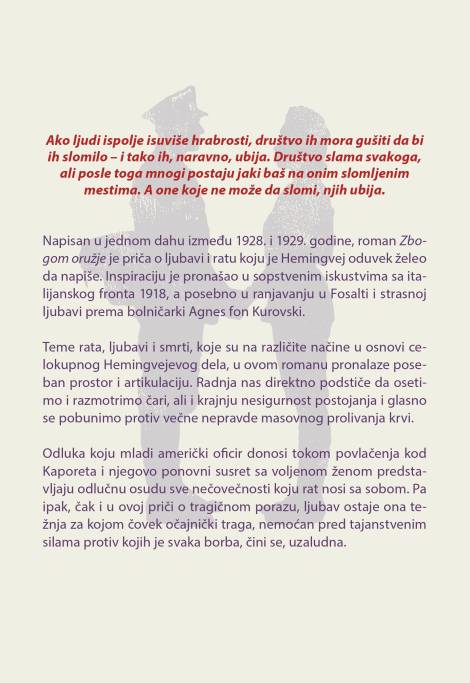 zbogom oružje ernest hemingvej