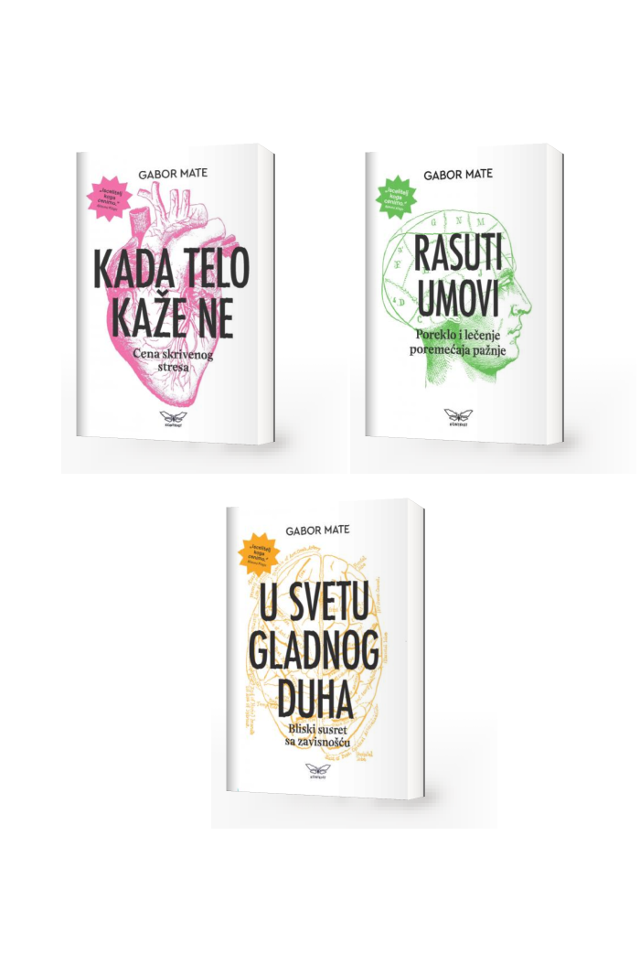 akcija tri knjige knjige gabora matea (40 popusta) gabor mate